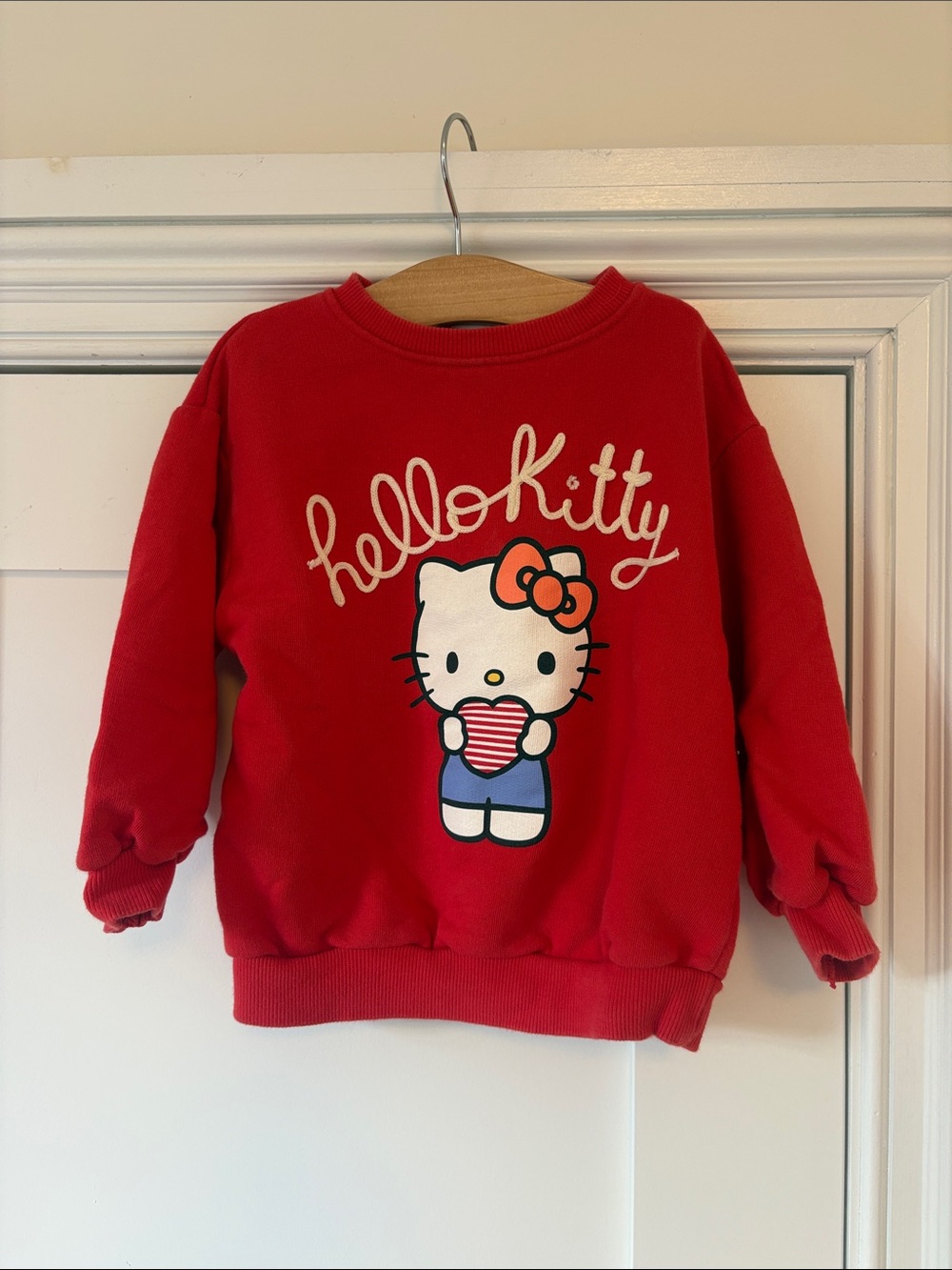 Zara Kids - Hello Kitty Red Pullover Sweatshirt